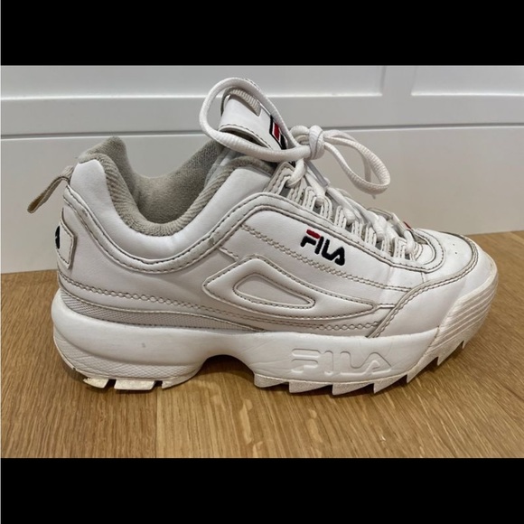 FILA Disruptor II Premium Sneakers Size womens 8 Euro 39 - Picture 2 of 4